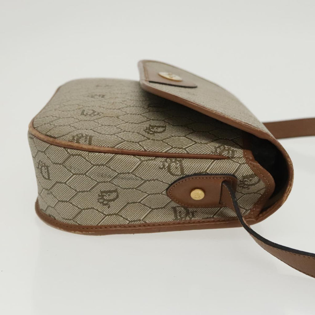Dior Honeycomb  Canvas Shoulder Bag (Pre-Owned)