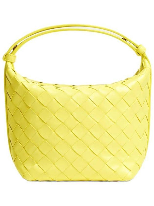 Bottega Veneta Candy Wallace Intrecciato Tote Bag Yellow