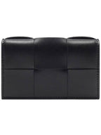 Bottega Veneta Cassette Business Card Wallet Black