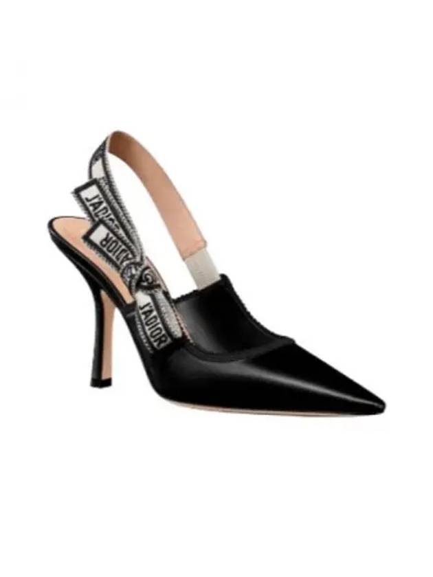J'Adior Slingback Heels Black Dior