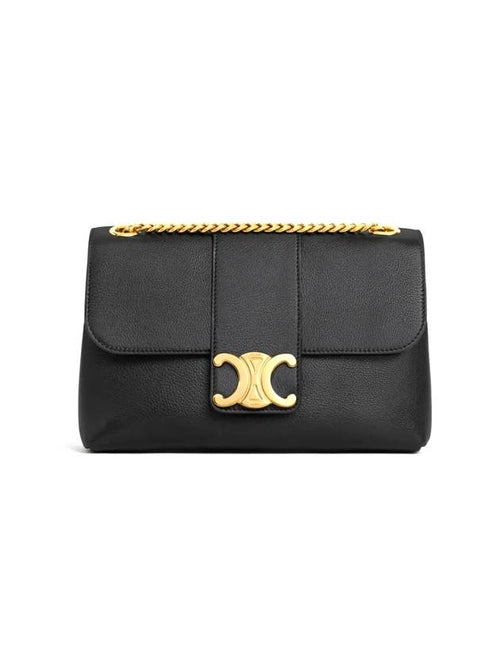 CELINE Victoire Medium Cross Bag Black