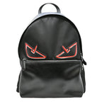 Fendi Nylon Leather Backpack ()