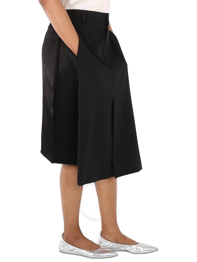 Balenciaga overlap long H-line skirt black