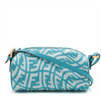 FENDI Zucca One Shoulder Bag in Blue 8BS050