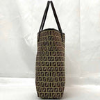 Fendi   Canvas Leather Tote Bag ()