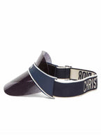 Logo Club V1U Oblique Visor Hat Blue Dior