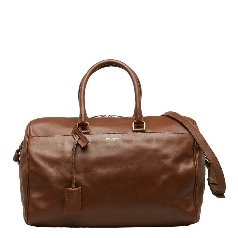 Saint Laurent 322050 Shoulder Bag Leather Brown