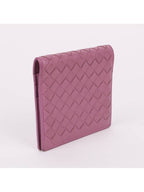 Bottega Veneta Light pink leather women s card wallet
