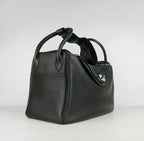 Hermes Lindy 34cm handbag 6208 black Silver