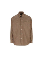 Fendi Long Sleeve Shirt FS1285ARXKF13IZ P24 TOBACCO BROWN