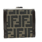 Fendi Zucca  Canvas Wallet  ()
