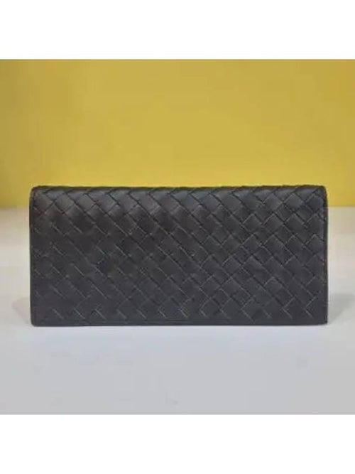 Bottega Veneta 120697Ato weaving long wallet