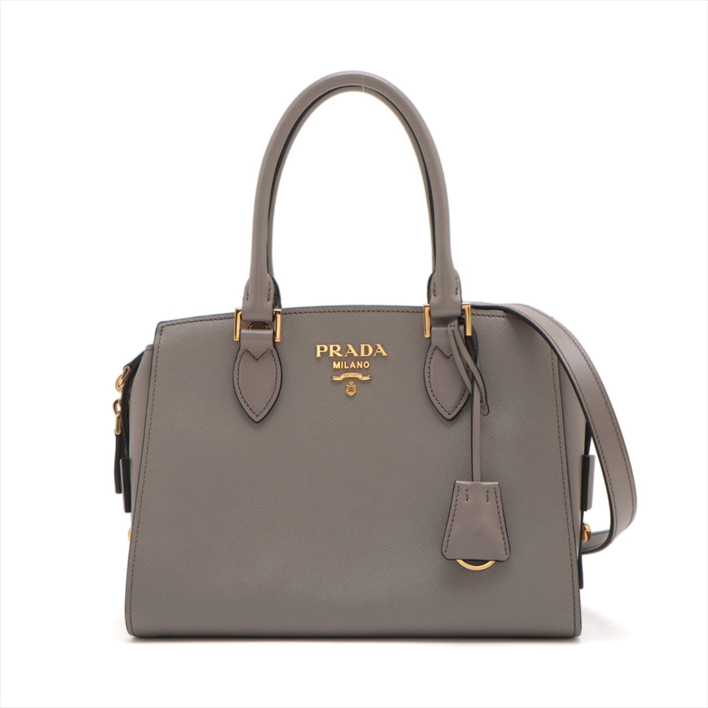 Saint Laurent  Sapphire Leather 2WAY Handbag Gr