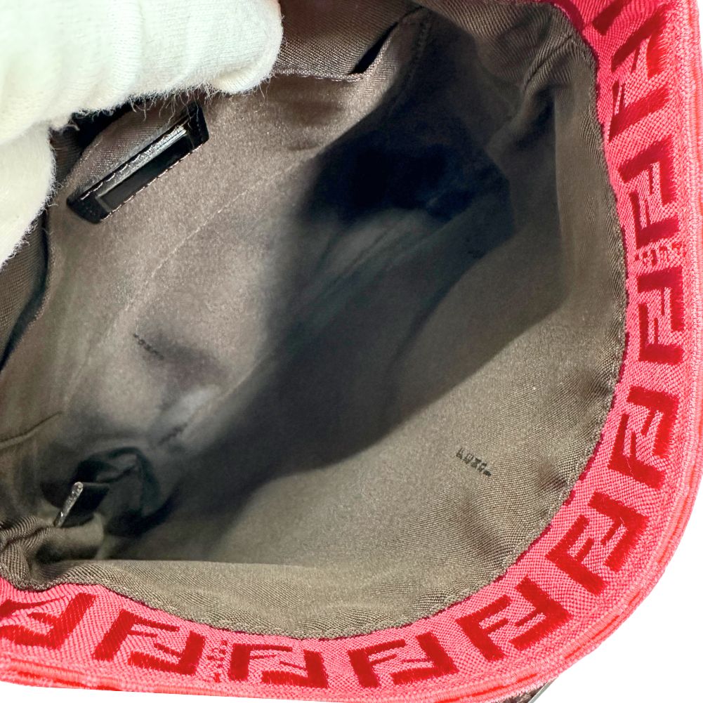 Fendi Zucca  Canvas Shoulder Bag ()