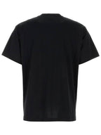 Burberry Logo Print Cotton Short Sleeve T-Shirt Black