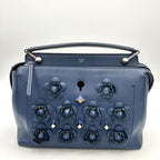 Fendi Flowerland Medium DotCom Handle Bag - Blue Handle Bags, Handbags LA14984
