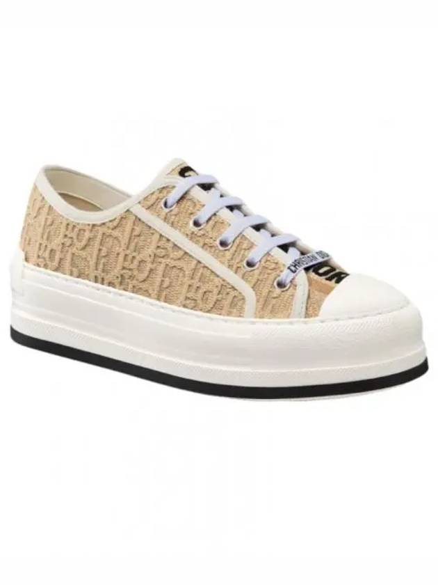 Walk'n' Platform Low Top Sneakers Beige Dior