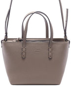 Fendi Selleria Mini Tote Bag Dove Grey