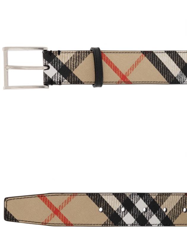 Burberry Burberry Reversible Belt, Men's, Beige