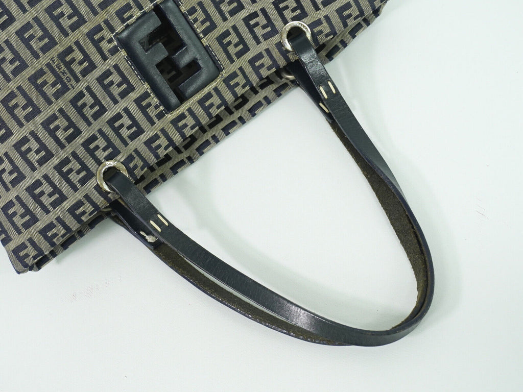 Fendi Zucchino  Canvas Tote Bag ()