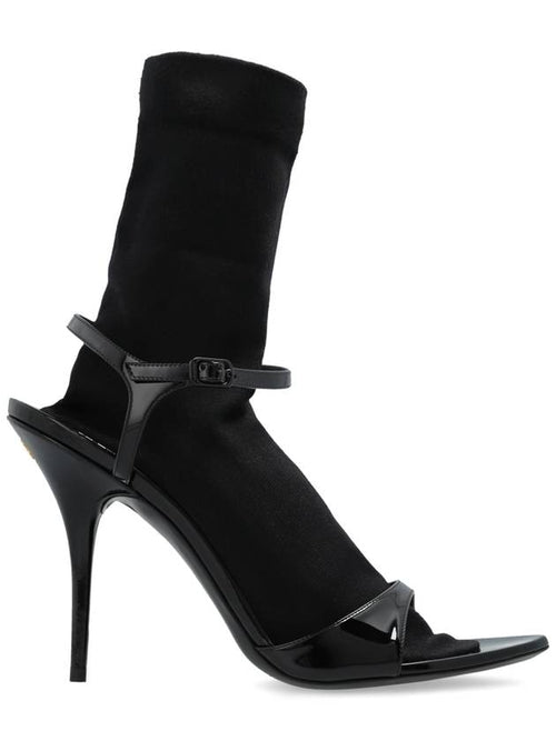 Balenciaga Balenciaga Heeled Shoes Avenue Sock, Women's, Black
