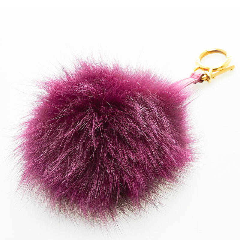 Fendi Pom-Pom Bag Charm - '10s