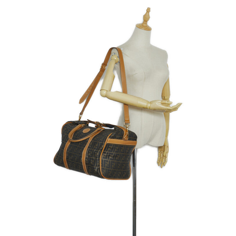 Fendi Zucca Boston Bag - '10s