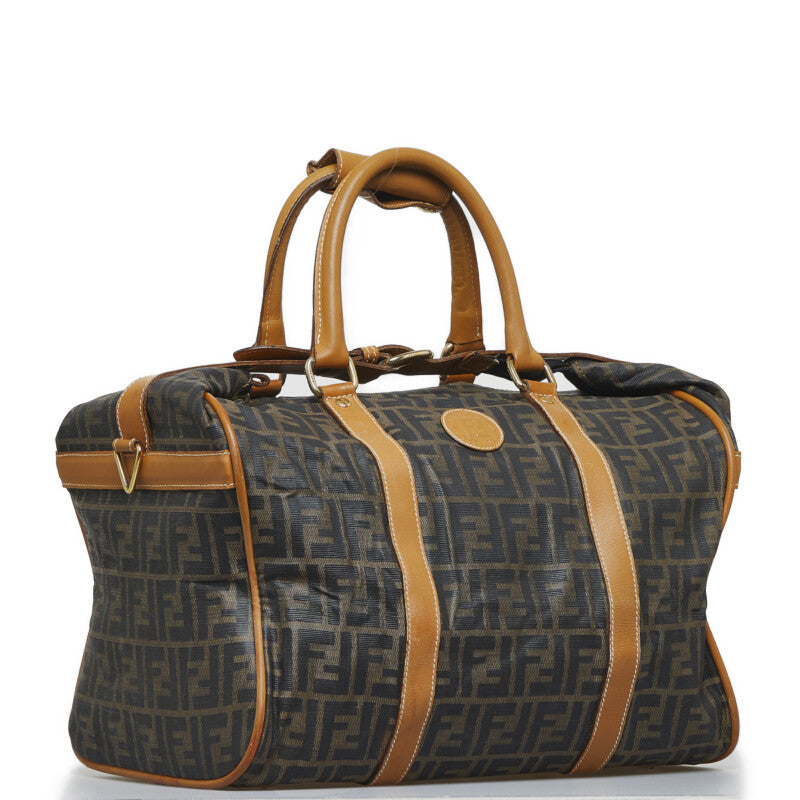 Fendi Zucca Boston Bag - '10s