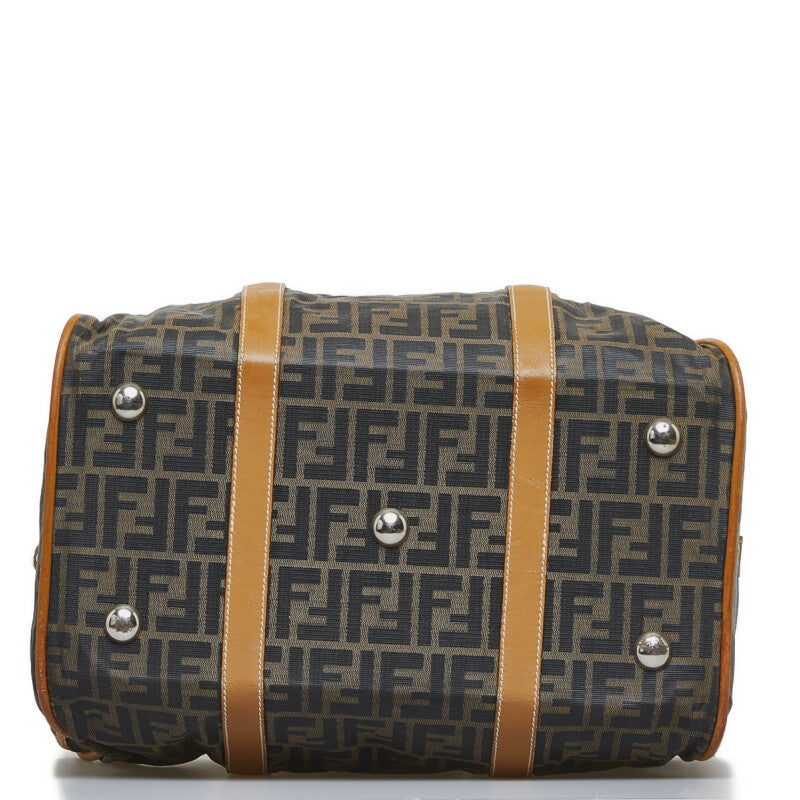 Fendi Zucca Boston Bag - '10s