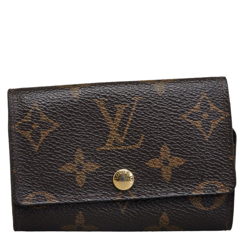 Louis Vuitton Monogram Multicles 6 Key Case M62630 Brown PVC Leather