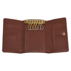 Louis Vuitton Monogram Multicles 6 Key Case M62630 Brown PVC Leather