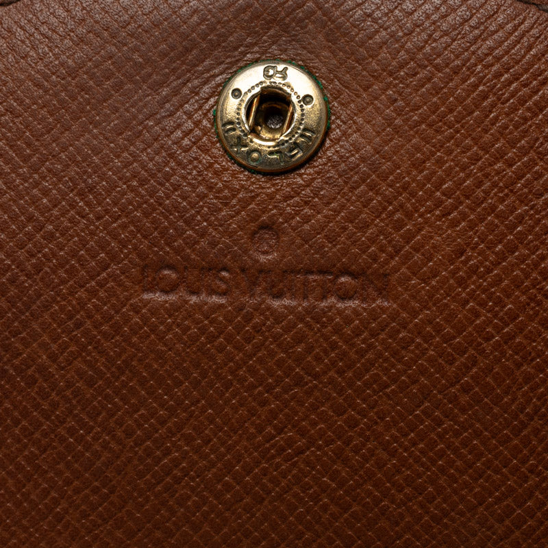 Louis Vuitton Monogram Coin Case M61970 Brown