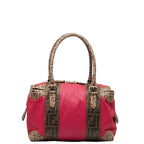 Fendi Zucca PVC Canvas Handbag 8BL095