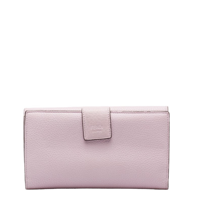 Fendi Peekaboo Leather Wallet 8M0427 Pink