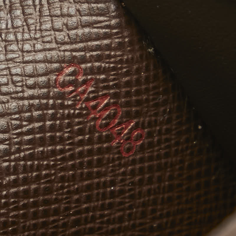 Louis Vuitton Damier Portefeuille Sarah Long Wallet N61734 Brown PVC Leather in New Condition