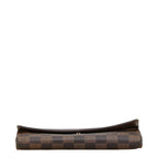 Louis Vuitton Damier Portefeuille Sarah Long Wallet N61734 Brown PVC Leather in New Condition