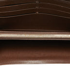 Louis Vuitton Damier Portefeuille Sarah Long Wallet N61734 Brown PVC Leather in New Condition