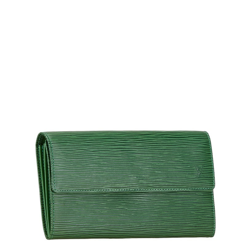 Louis Vuitton Epi Leather Long Wallet M63574 in New Condition