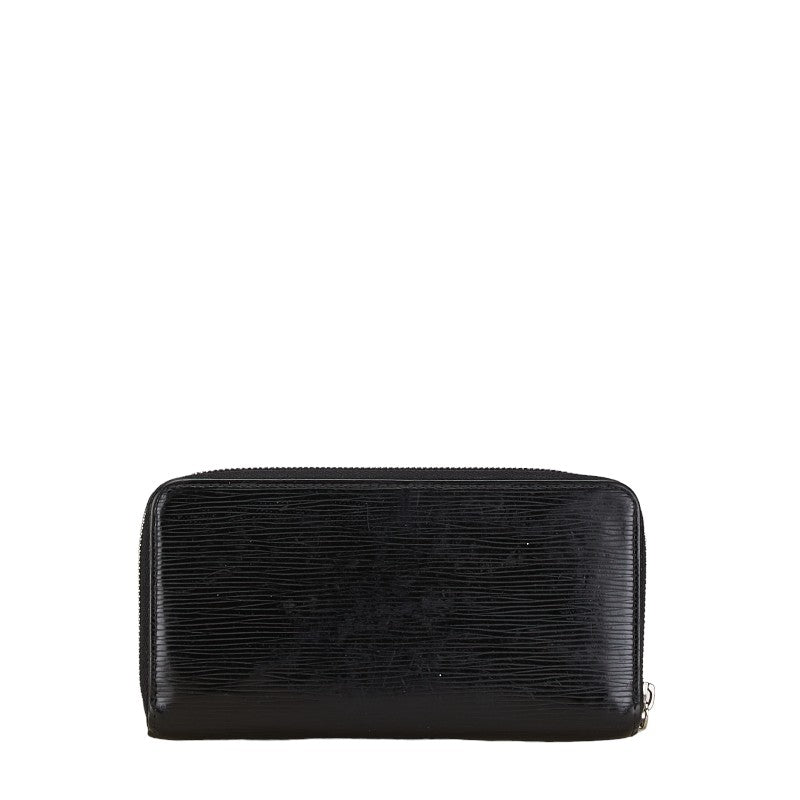 Louis Vuitton Epi Zippy Wallet Black Leather