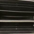 Louis Vuitton Epi Zippy Wallet Black Leather
