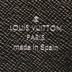 Louis Vuitton Epi Zippy Wallet Black Leather
