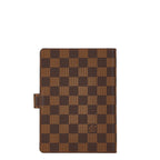 Louis Vuitton Damier Agenda MM Leather Notebook Cover R20240