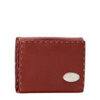 Fendi Selleria Leather Bifold Wallet Brown