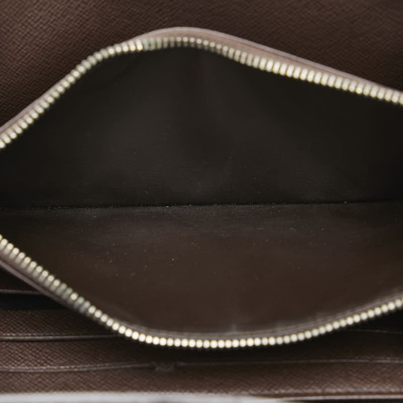 Louis Vuitton Damier Portefeuille Sarah Long Wallet N61734 Brown PVC Leather in New Condition
