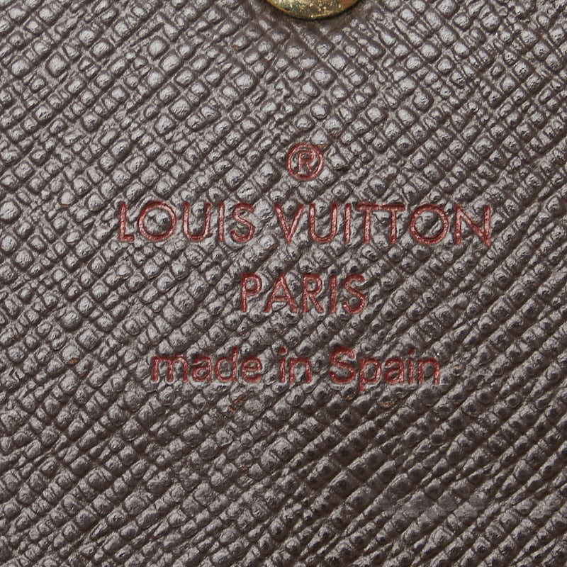 Louis Vuitton Damier Portefeuille Sarah Long Wallet N61734 Brown PVC Leather in New Condition