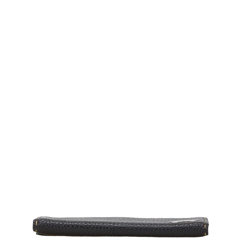 Fendi Selleria Stitch Leather Wallet