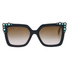 Fendi Can Eye Sunglasses Black Plastic