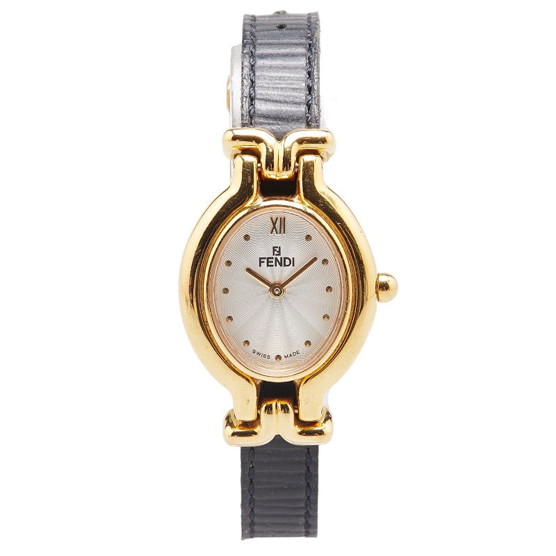 Fendi Chameleon Quartz Watch 640L Stainless Steel