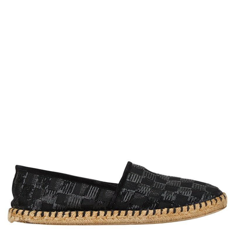 Louis Vuitton Espadrille Damier Nylon Slip-on Sneakers