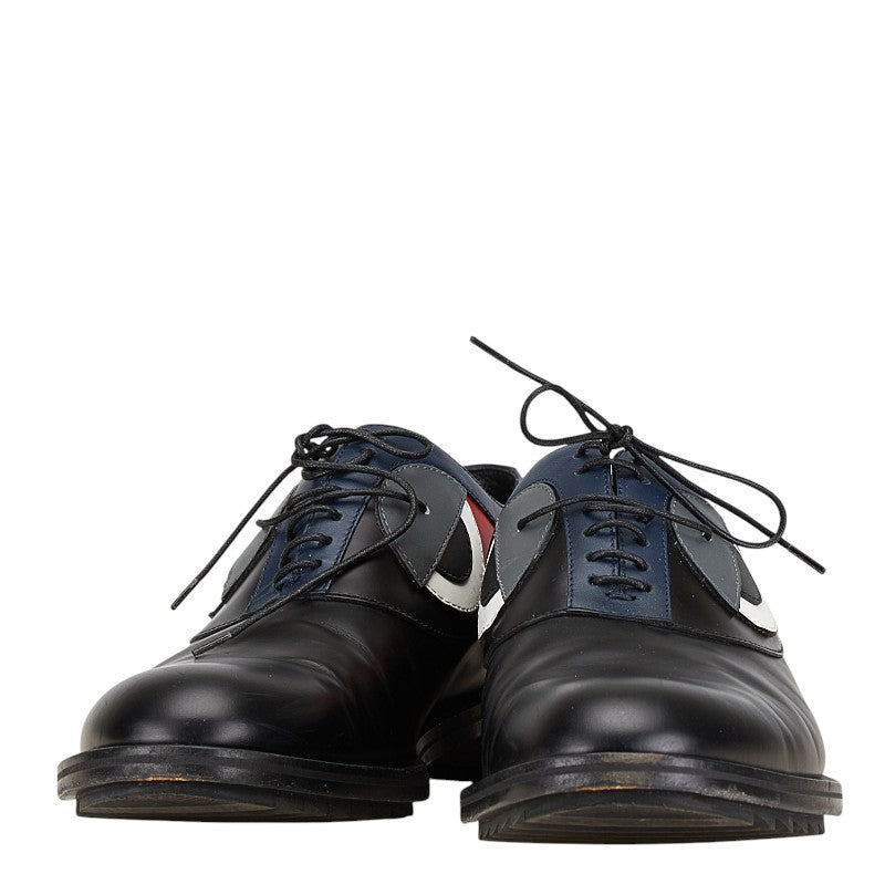 Fendi Monster Leather Dress Shoes 7L1005